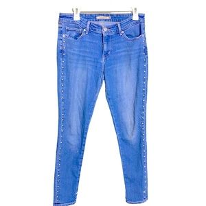 EUC VINTAGE NOTCHED 711 SKINNY JEAN. SIZE 29